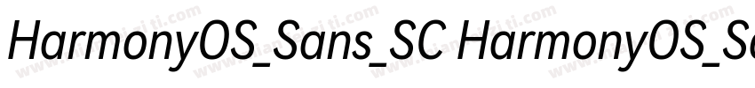 HarmonyOS_Sans_SC HarmonyOS_Sans_SC字体转换